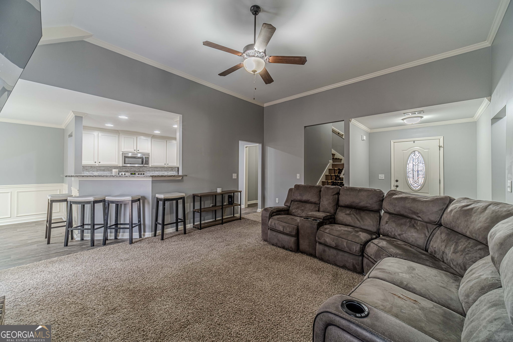 149 Peak Court Winder, GA 30680 - Photo 6 of 27 a living room with furniture and a pool table
