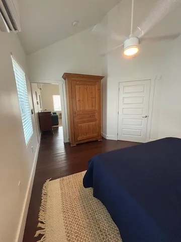 a kitchen with a stove and a microwave