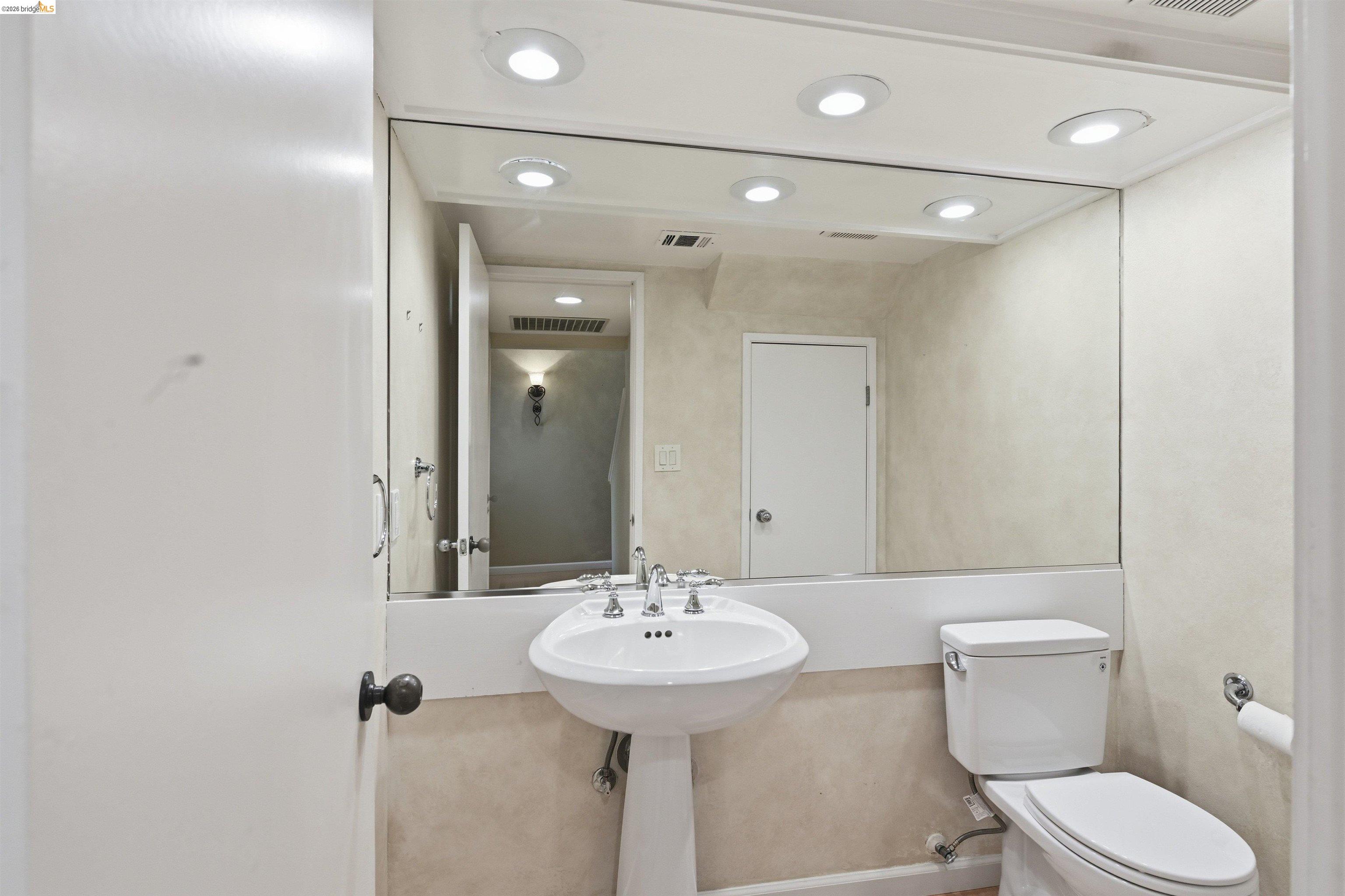 1925 Piper Ridge Court Walnut Creek, CA 94597 - Photo 9 of 27 Bathroom with toilet and recessed lighting