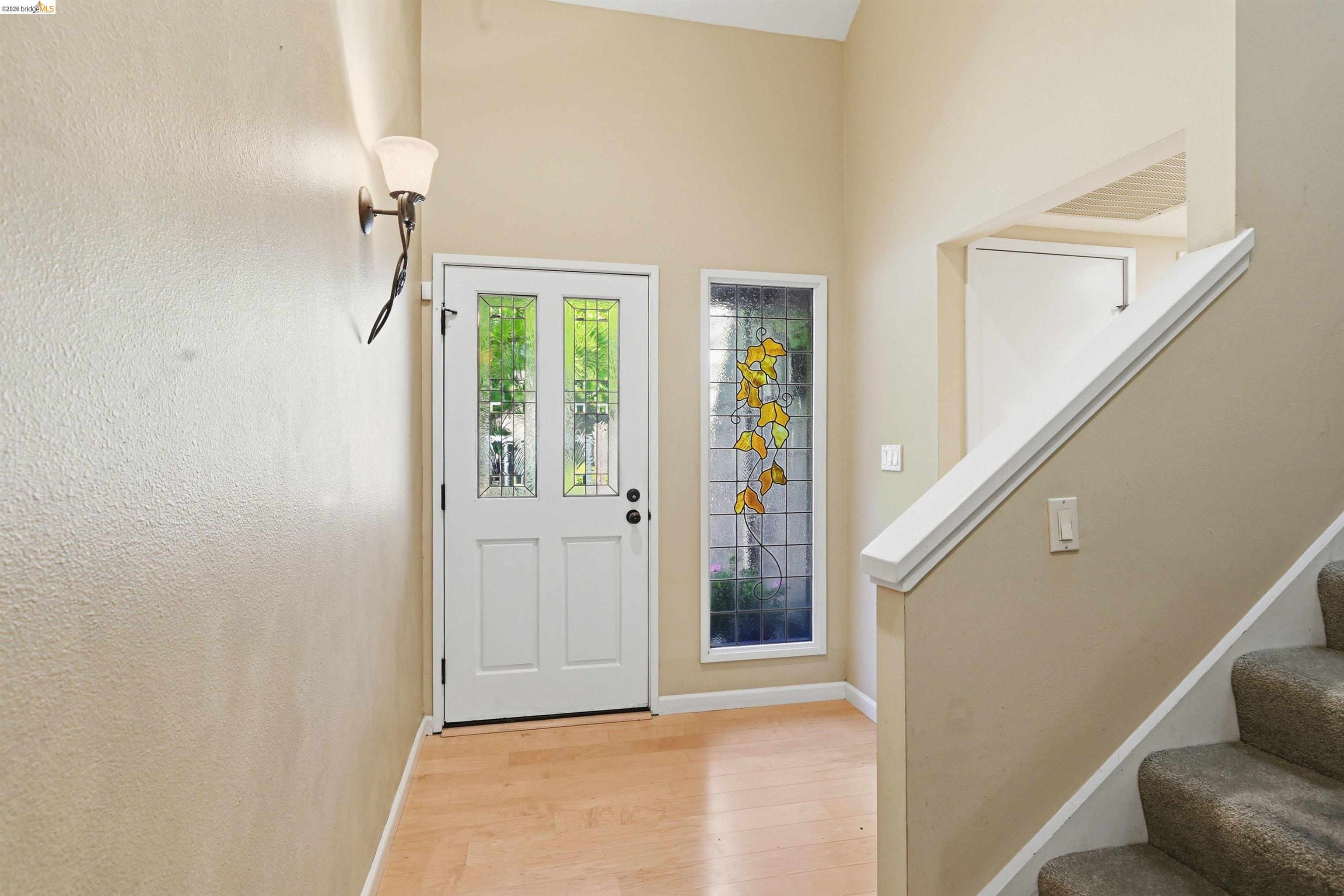 1925 Piper Ridge Court Walnut Creek, CA 94597 - Photo 10 of 27 Foyer with stairs and light wood-type flooring
