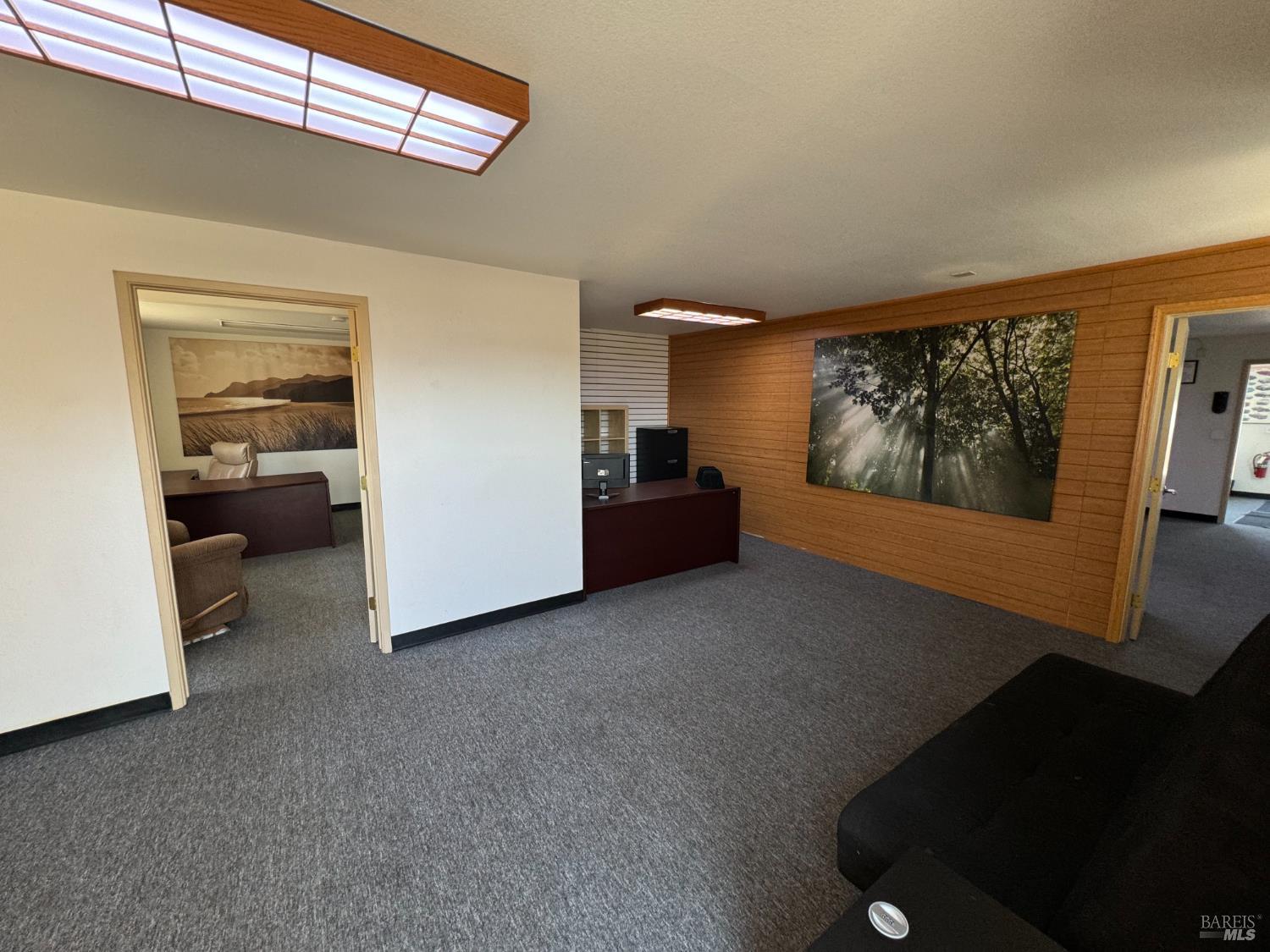3753 Santa Rosa Avenue, Unit B Santa Rosa, CA 95407 - Photo 29 of 34 a view of hallway with livingroom and furniture