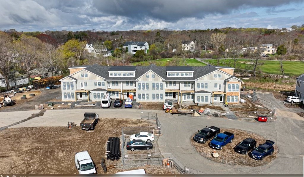 163 Atlantic Road, Unit 6 Gloucester, MA 01930 - Photo 21 of 22 an aerial view of a house with garden view