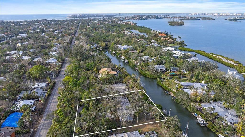 a view of a city and mountains