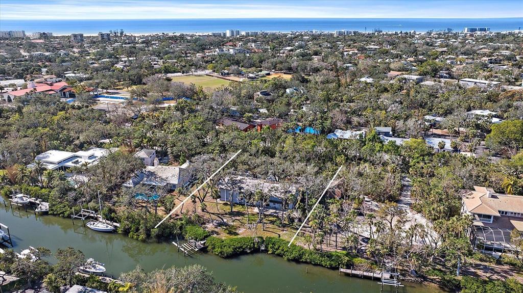 5225 Hidden Harbor Road Sarasota, FL 34242 - Photo 6 of 13 an aerial view of a city with lake view