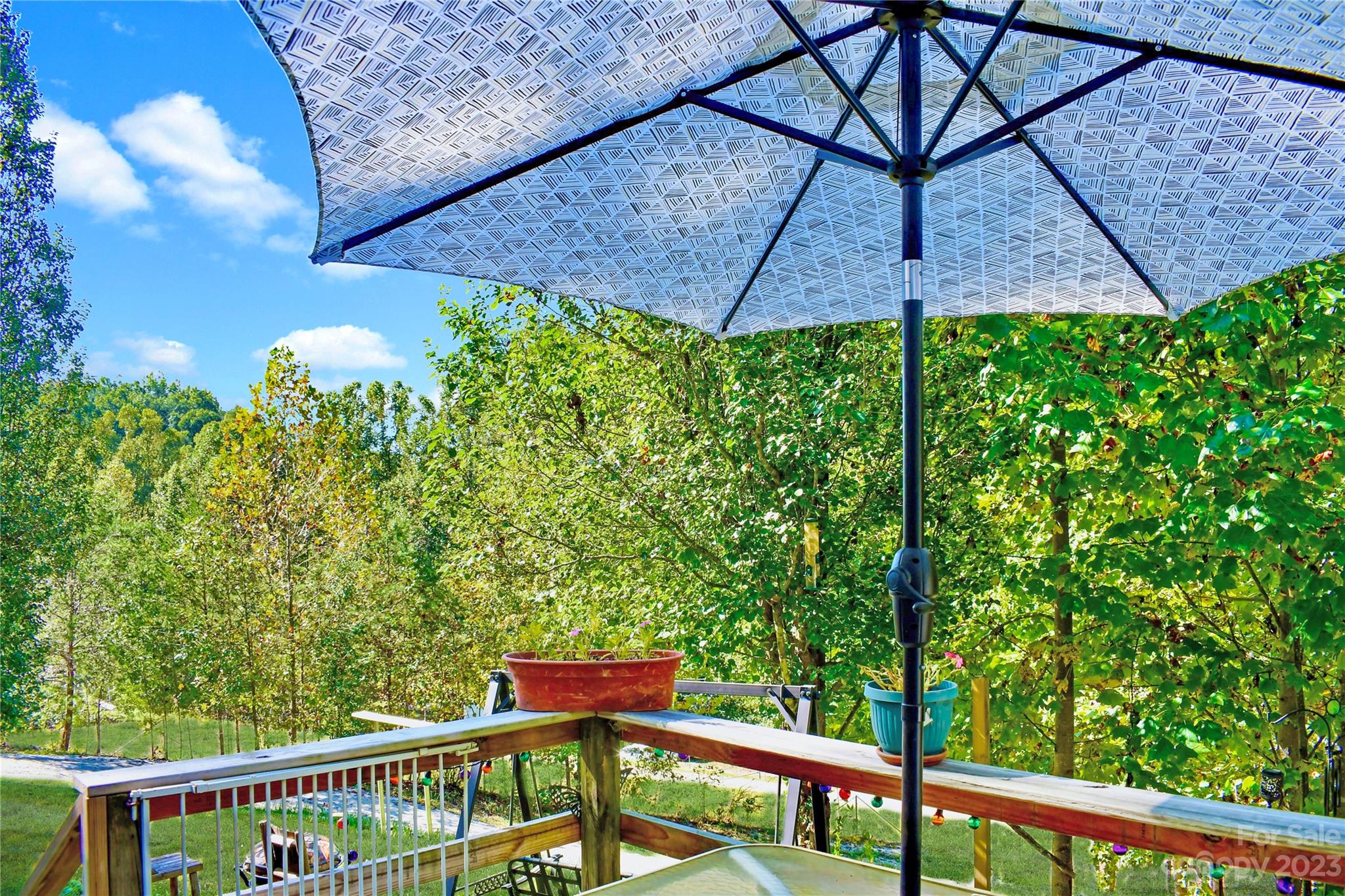 584 Ebenezer Road Old Fort, NC 28762 - Photo 36 of 41 a view of a balcony with an outdoor space