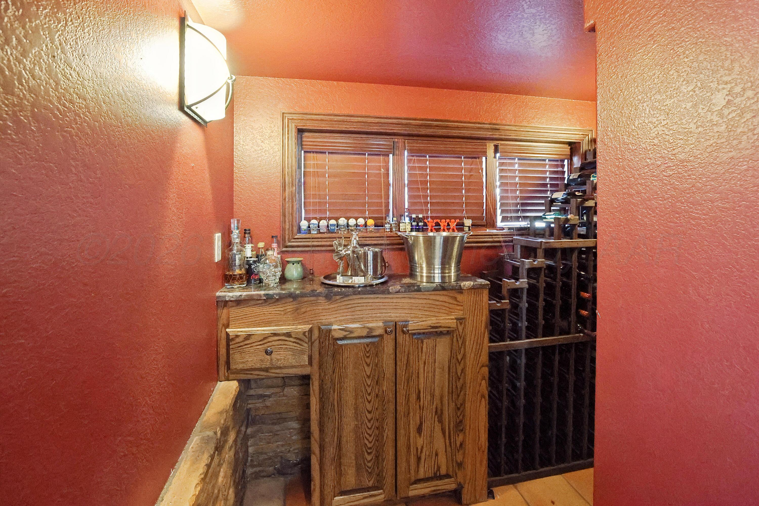 34 Cypress Point Amarillo, TX 79124 - Photo 15 of 58 13-Wine Room Interior