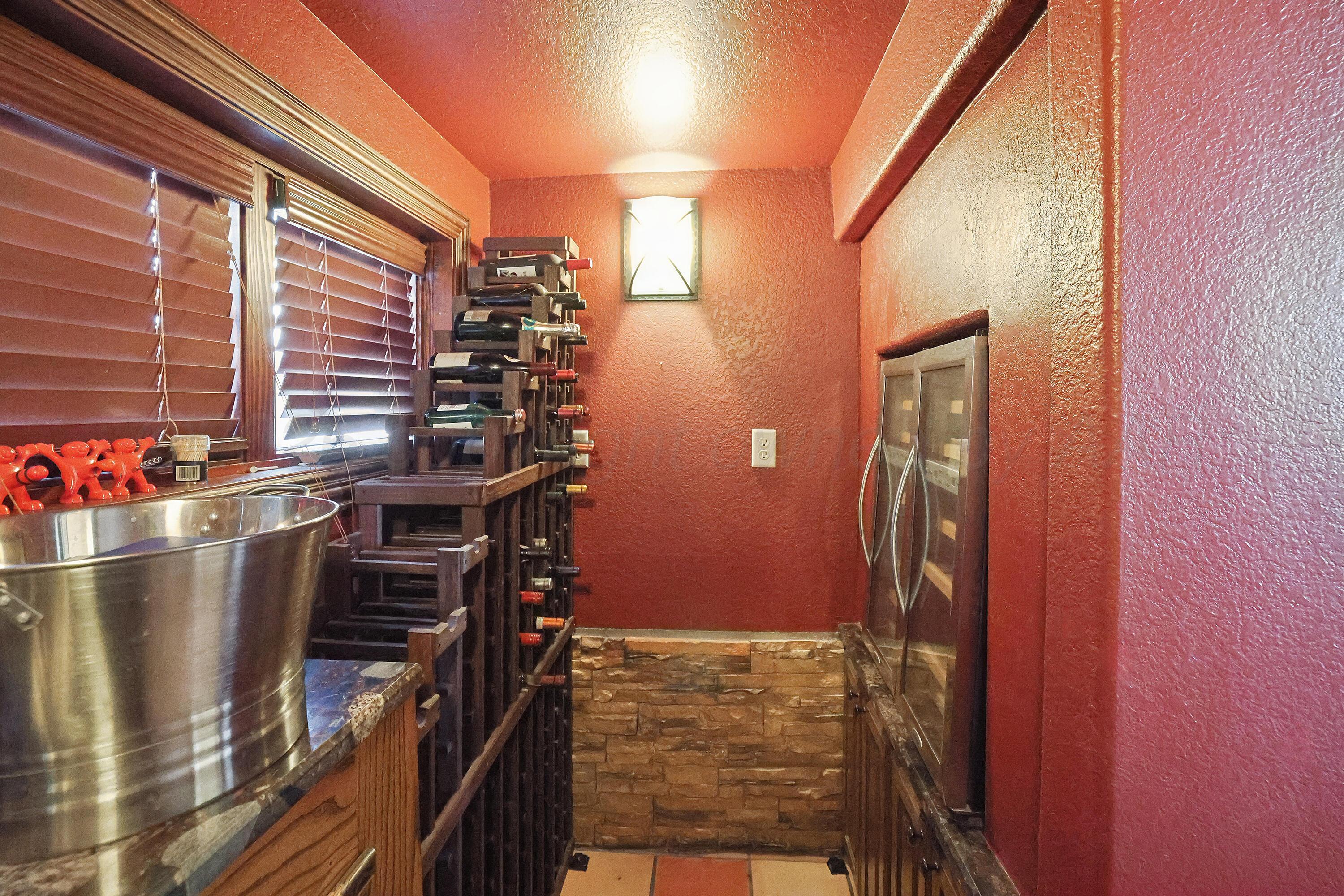 34 Cypress Point Amarillo, TX 79124 - Photo 16 of 58 14-Wine Room Interior