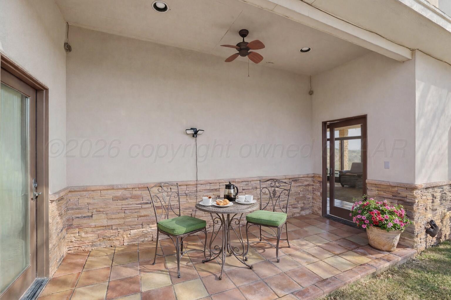 34 Cypress Point Amarillo, TX 79124 - Photo 23 of 58 Side Patio Staged