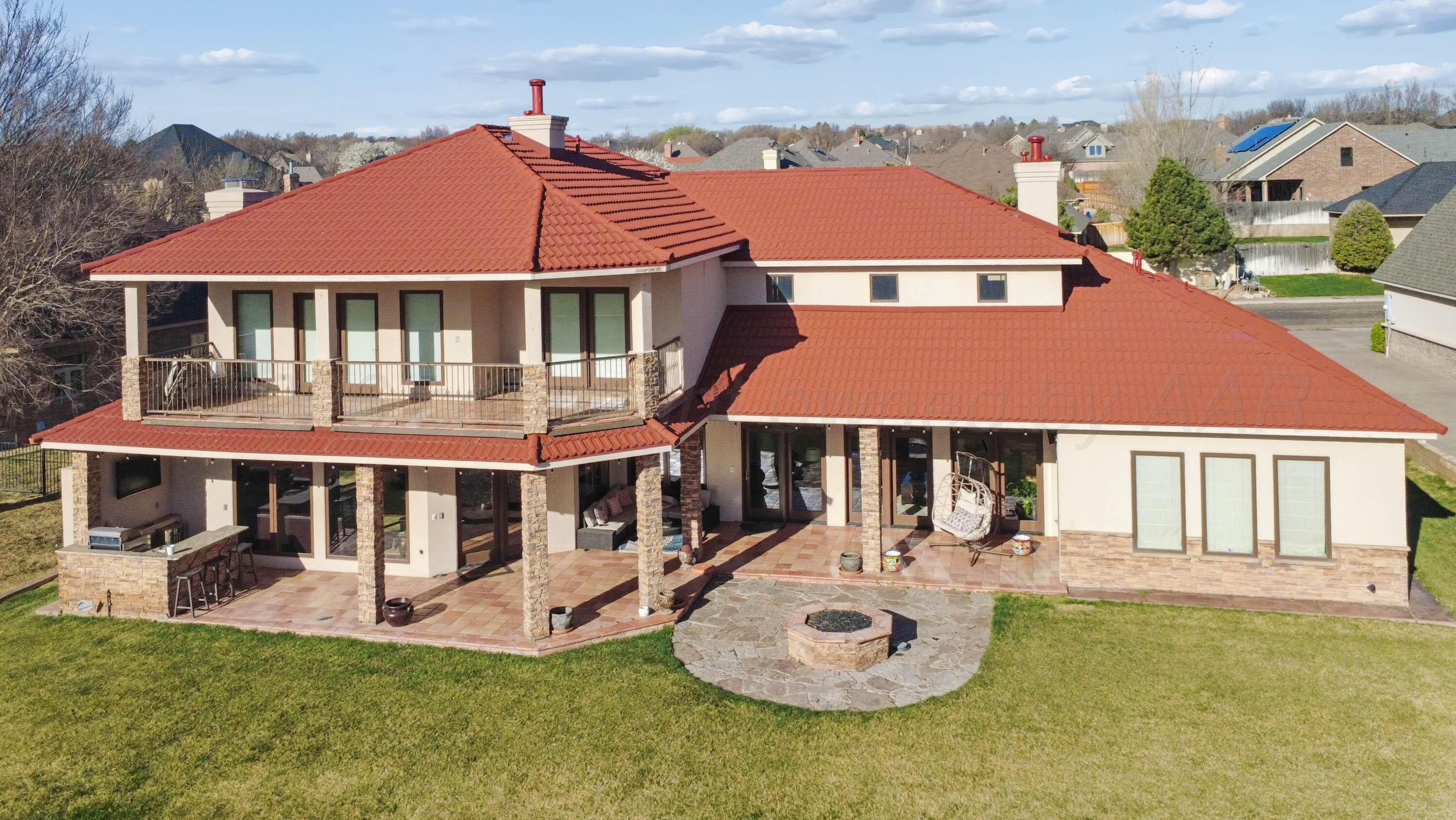 34 Cypress Point Amarillo, TX 79124 - Photo 5 of 58 57-Drone Back Patio
