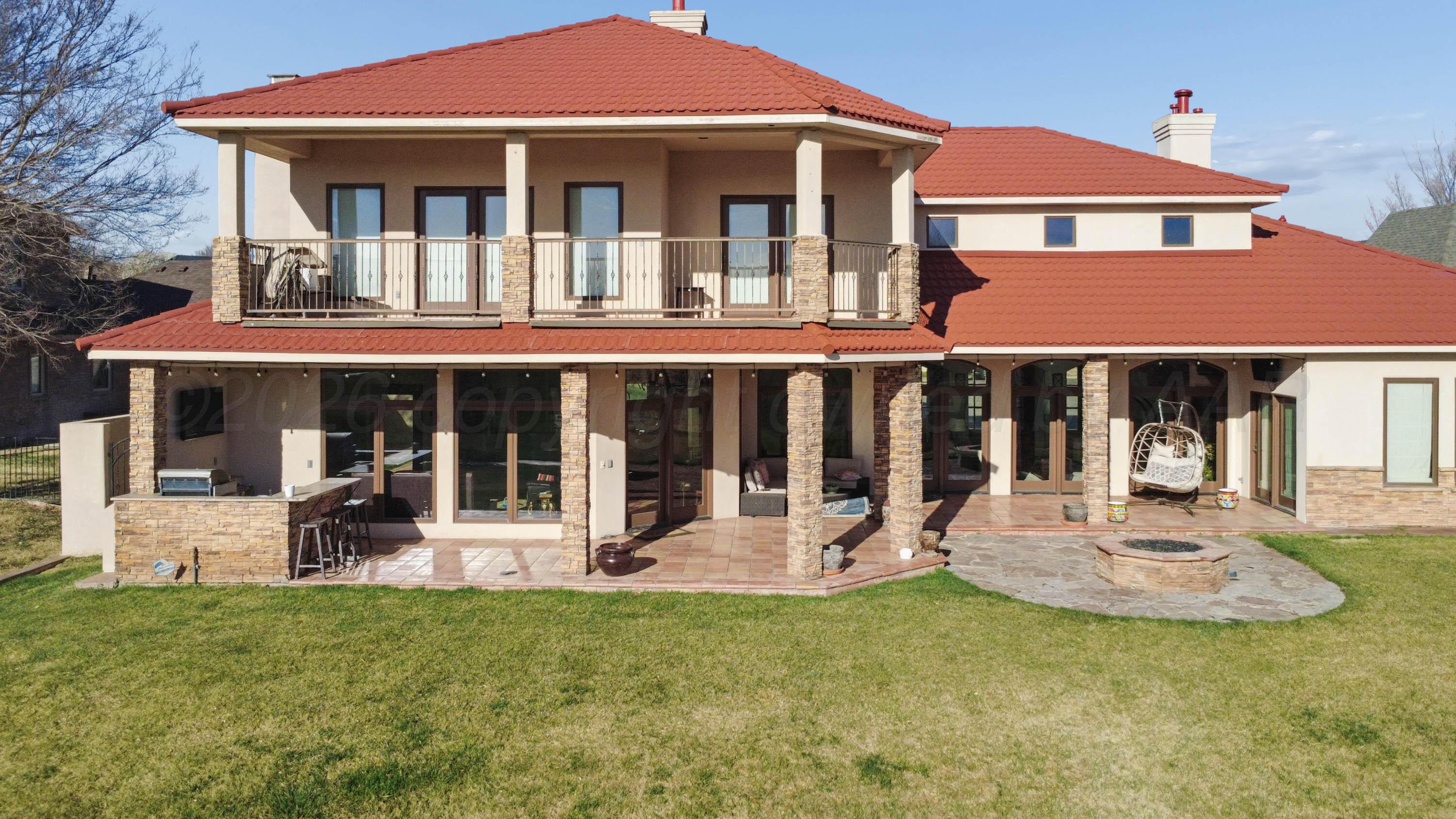 34 Cypress Point Amarillo, TX 79124 - Photo 55 of 58 56-Drone Back Patio