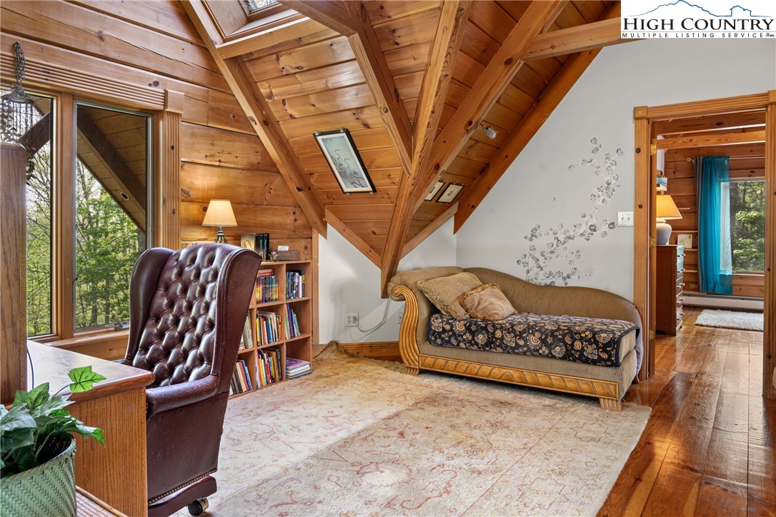 286 B Howell Road Lansing, NC 28643 - Photo 25 of 47 a view of balcony with furniture