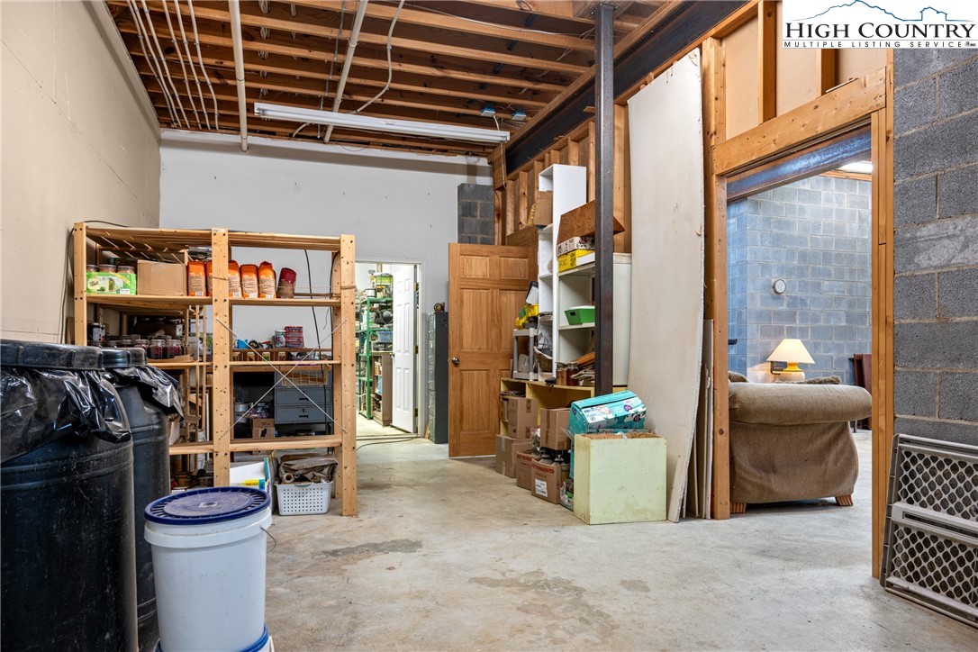 286 B Howell Road Lansing, NC 28643 - Photo 31 of 47 a view of a storage & utility room