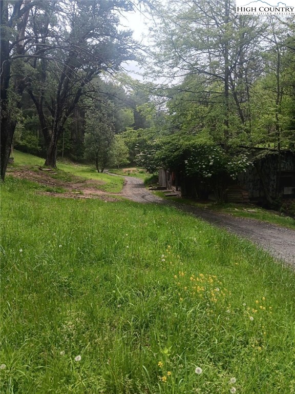 286 B Howell Road Lansing, NC 28643 - Photo 42 of 47 a view of a garden