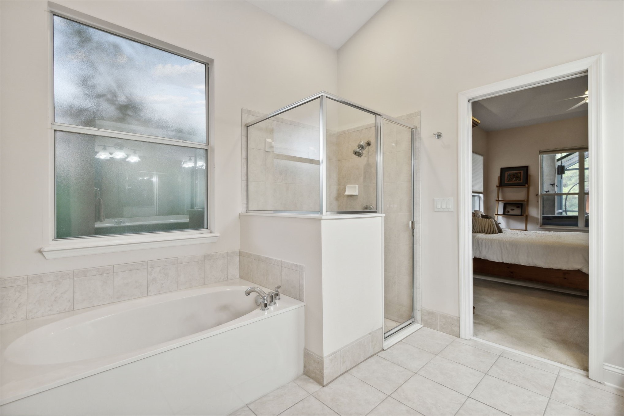 563 Santa Maria Drive Fernandina Beach, FL 32034 - Photo 9 of 26 a bathroom with a tub shower and sink
