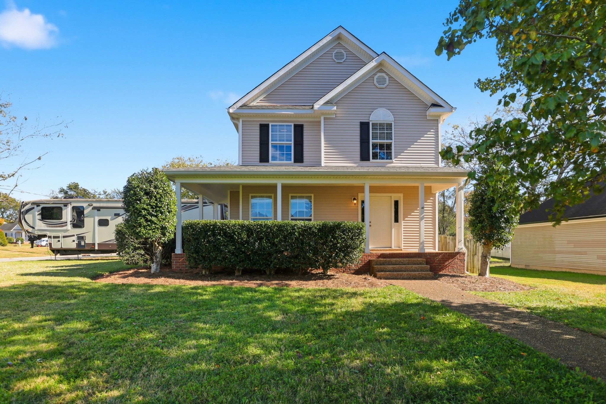 2800 Rippavilla Way Spring Hill, TN 37174 - Photo 3 of 30 a front view of a house with a yard