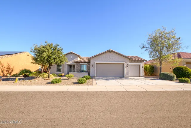 a house with a outdoor space