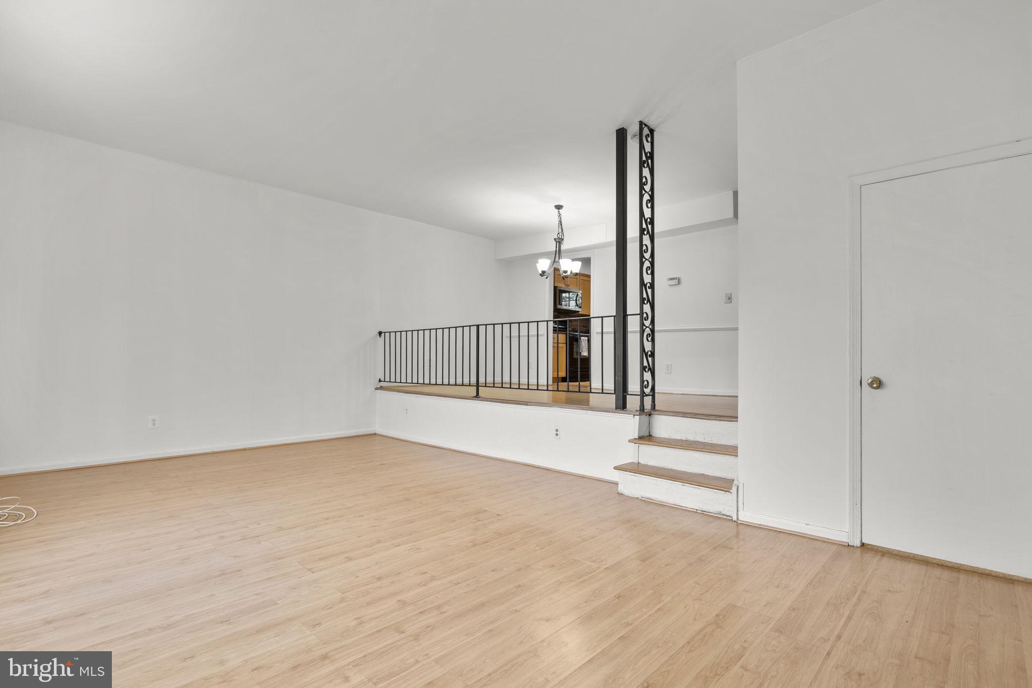 5927 Bayshire Road Springfield, VA 22152 - Photo 4 of 57 Open plan living room with high ceilings