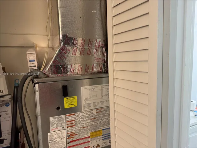 a view of storage and utility room