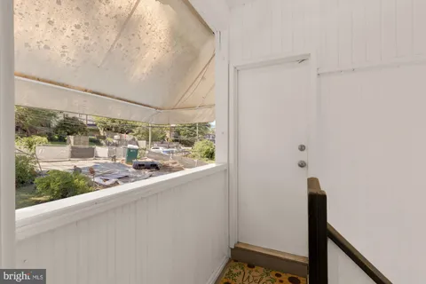 a view of an outdoor seating area