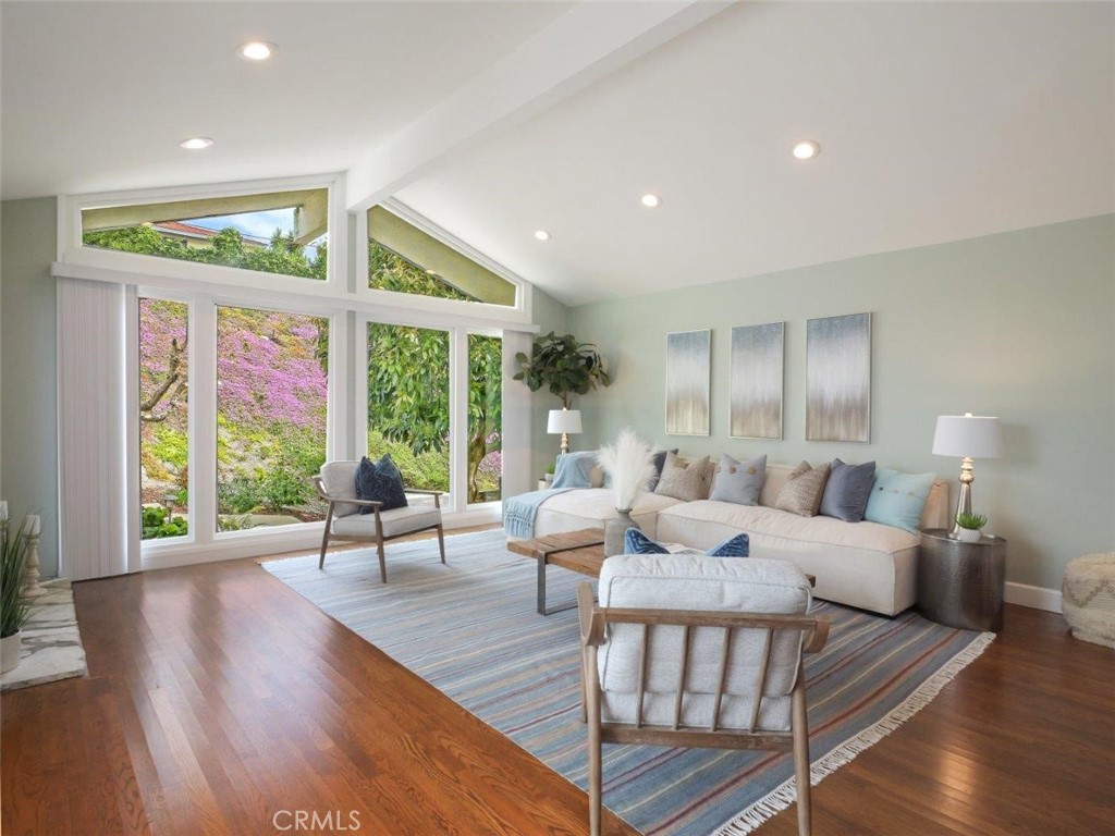 29444 Stonecrest Road Rancho Palos Verdes, CA 90275 - Photo 2 of 33 a living room with furniture and a large window