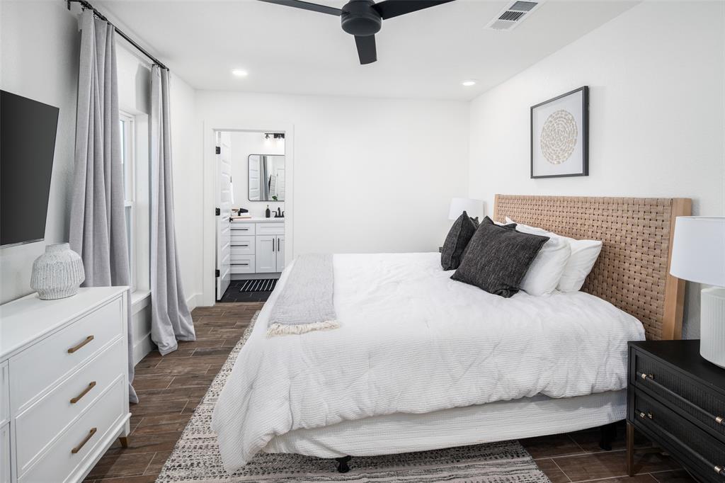 1169 Willow Road Graford, TX 76449 - Photo 26 of 40 a large white bed in a white room