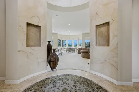 a view of a entryway