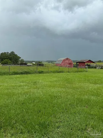 a view of an ocean and beach