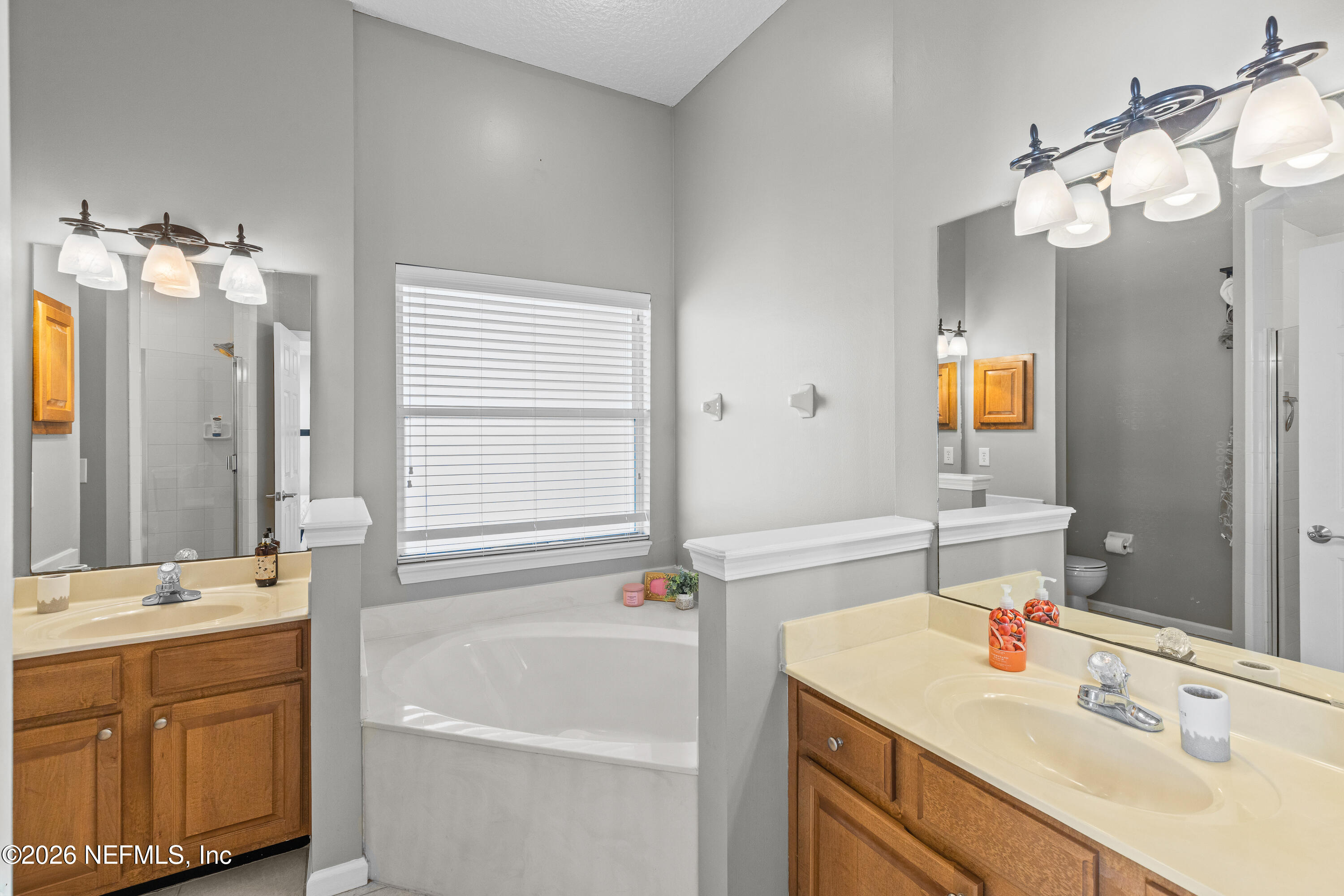 827 Briarcreek Road Jacksonville, FL 32225 - Photo 28 of 44 a bathroom with a tub sink and mirror