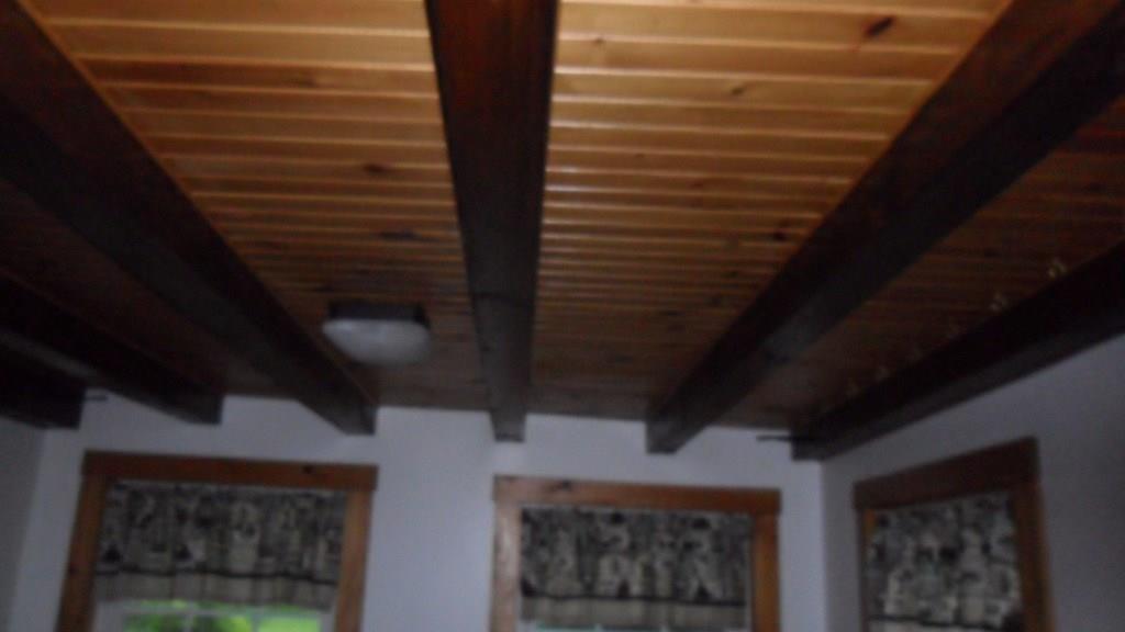 125 Stevens Corner Road West Newfield, ME 04095 - Photo 20 of 34 exposed beams in kitchen ceiling