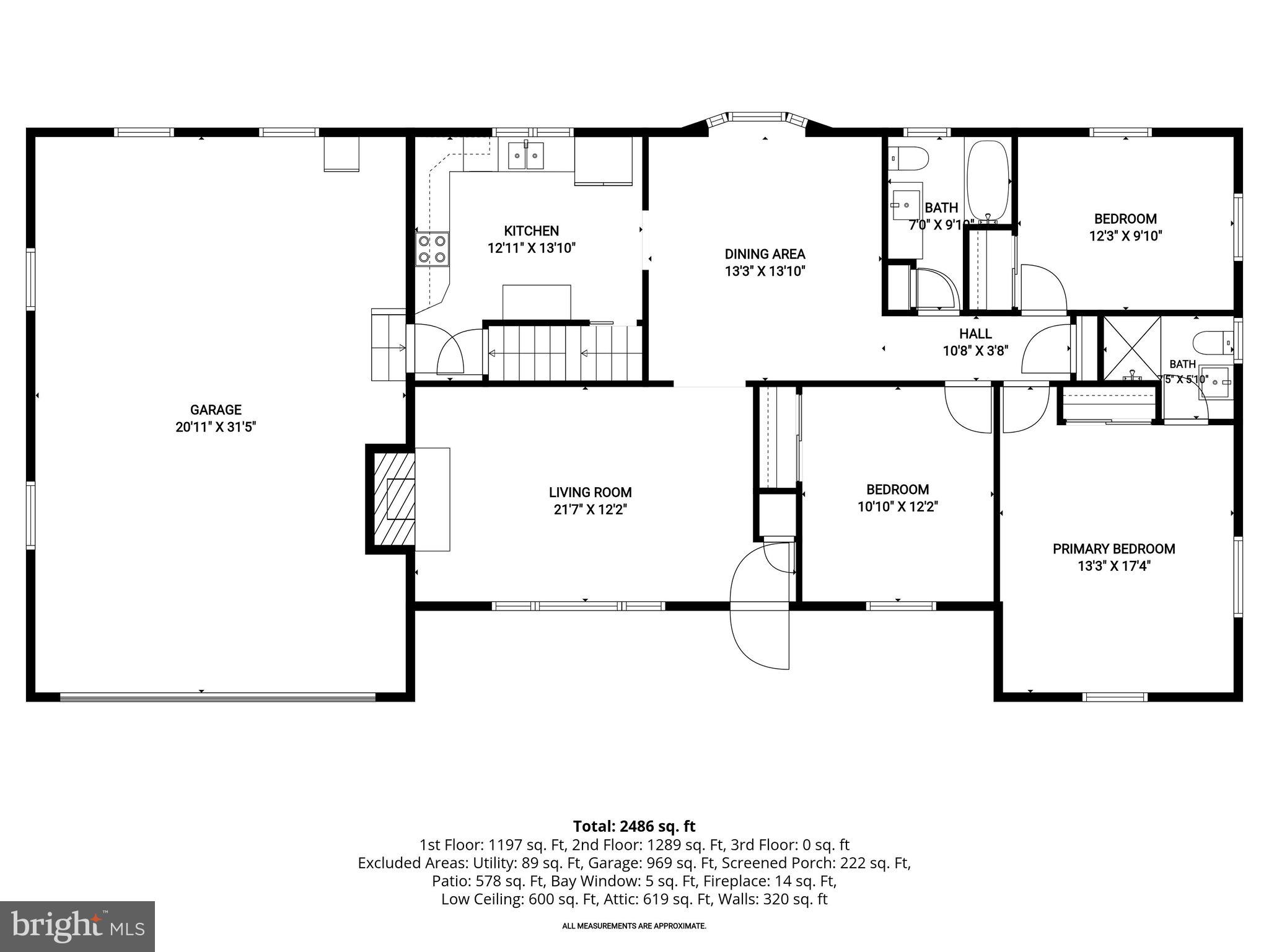 4311 Falls Park Road Perry Hall, MD 21128 - Photo 68 of 71 Main Level Floor Plan