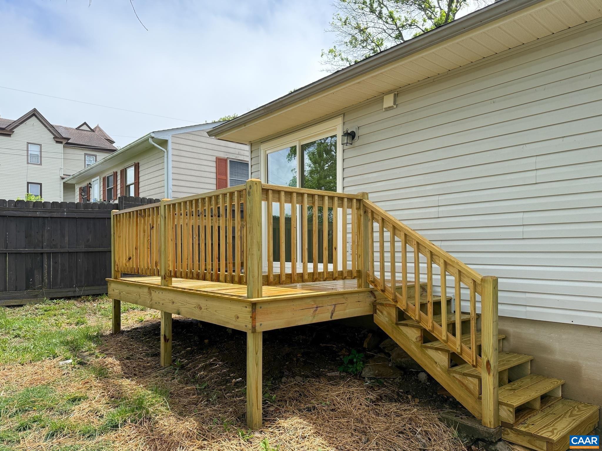 1207 4th Street Waynesboro, VA 22980 - Photo 17 of 18 a view of a bench in the roof deck
