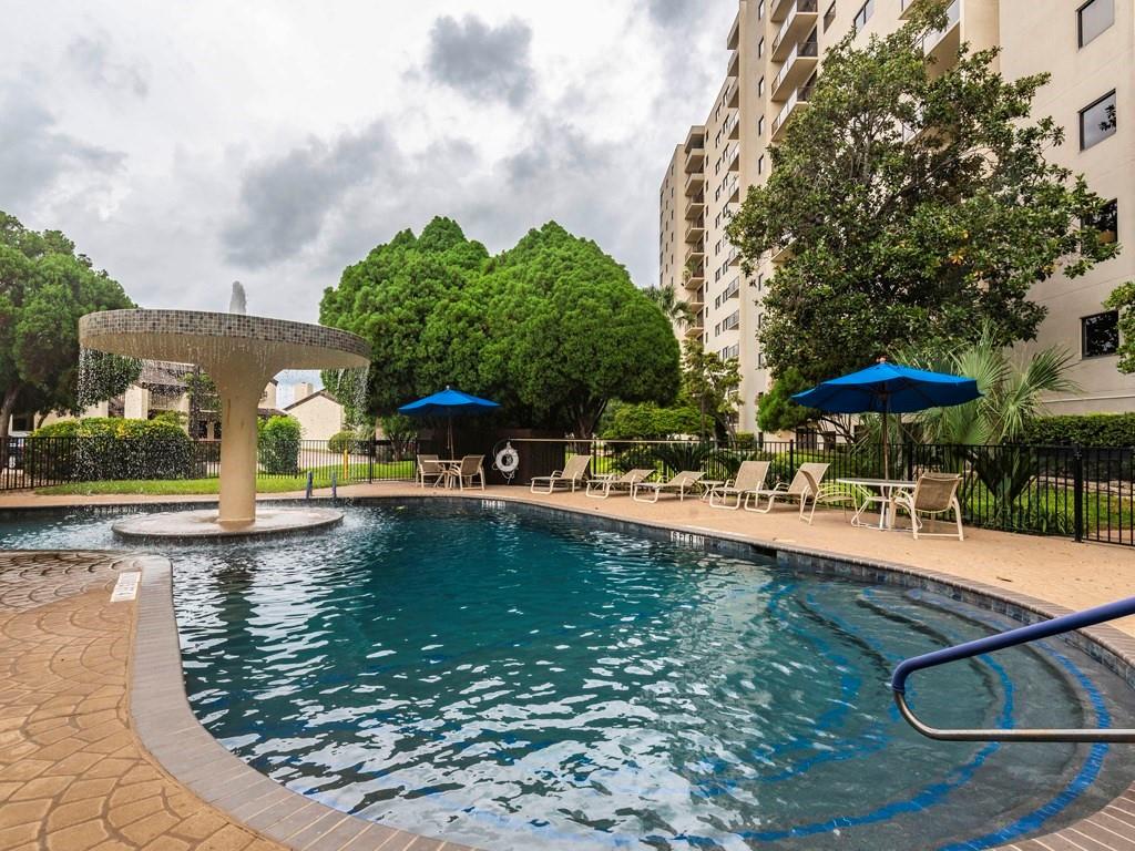 40 North Interstate Highway 35, Unit 6C1 Austin, TX 78701 - Photo 31 of 37 swimming pool view with a outdoor seating space