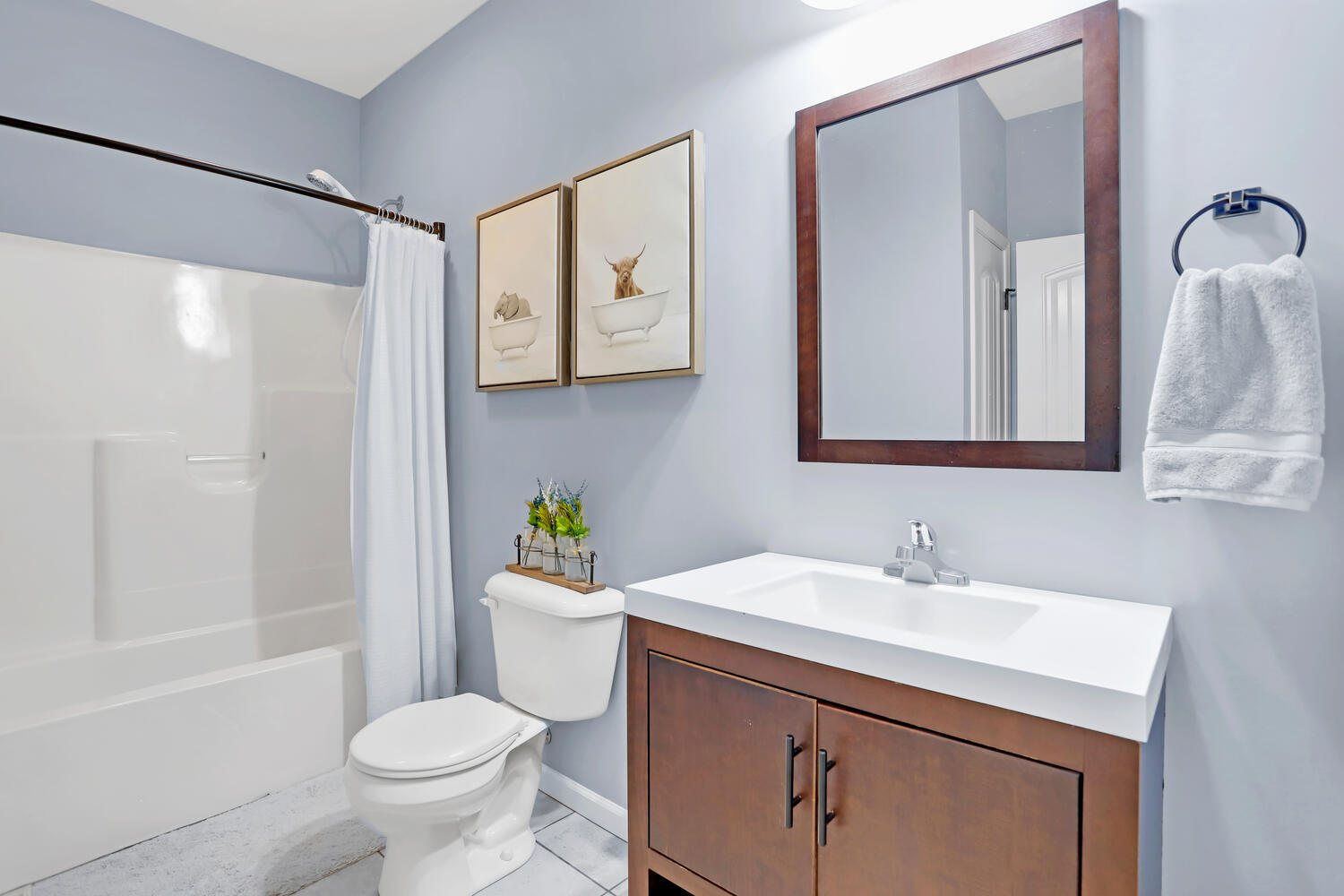 3323 Boulder Ridge Drive Champaign, IL 61822 - Photo 22 of 27 a bathroom with a sink a toilet and shower