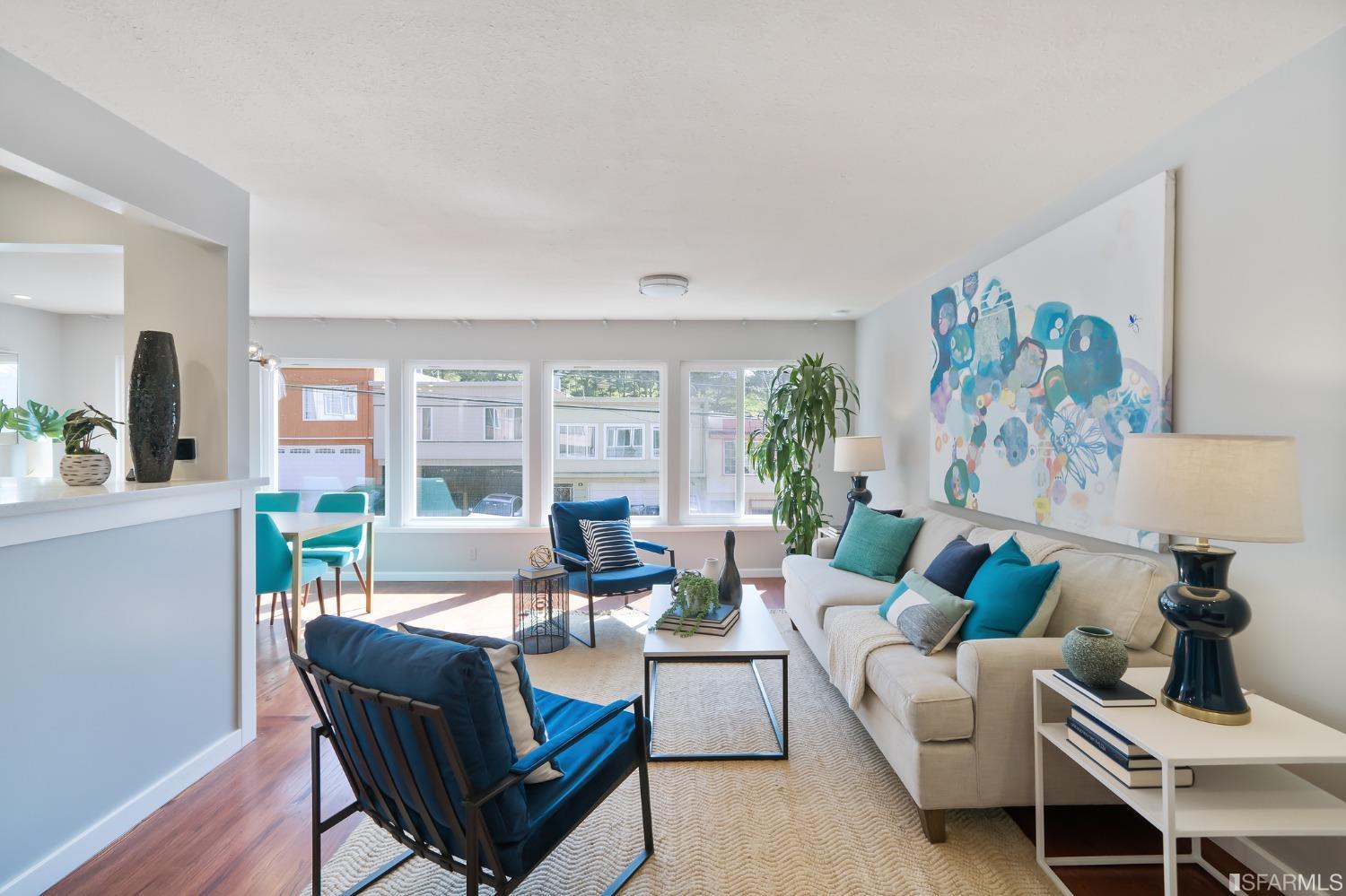 67 Marshall Way Daly City, CA 94014 - Photo 7 of 42 a living room with furniture and a potted plant