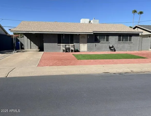 a front view of a house with kitchen