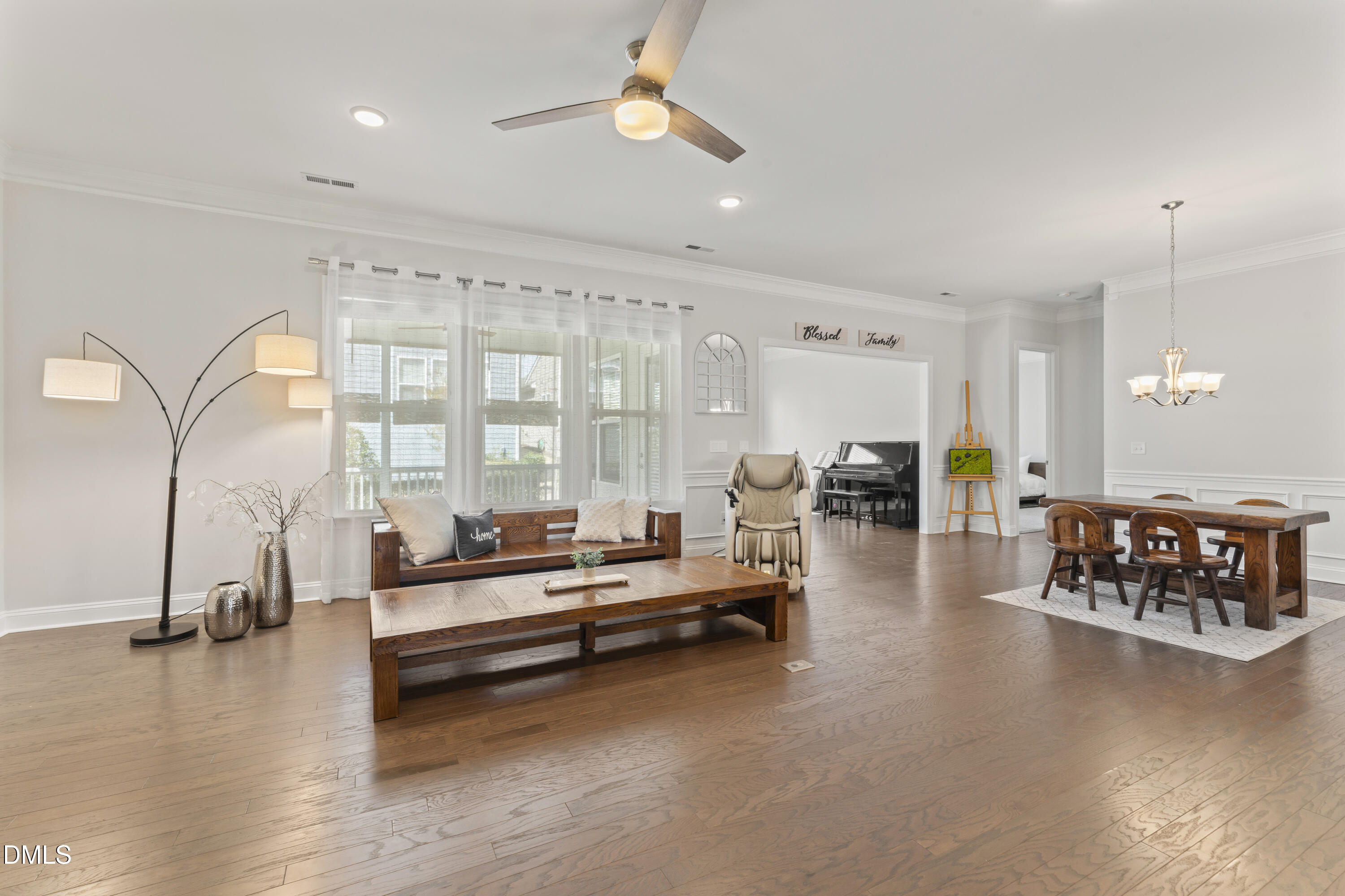 125 Damsire Way Cary, NC 27513 - Photo 20 of 54 Living Room/Dining Area
