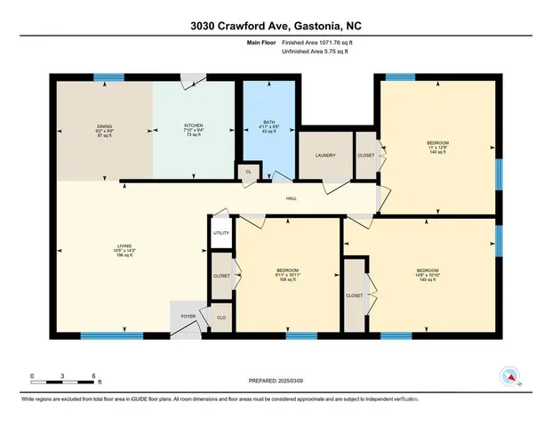 $180,000 | 3030 Crawford Avenue, Gastonia, NC 28052