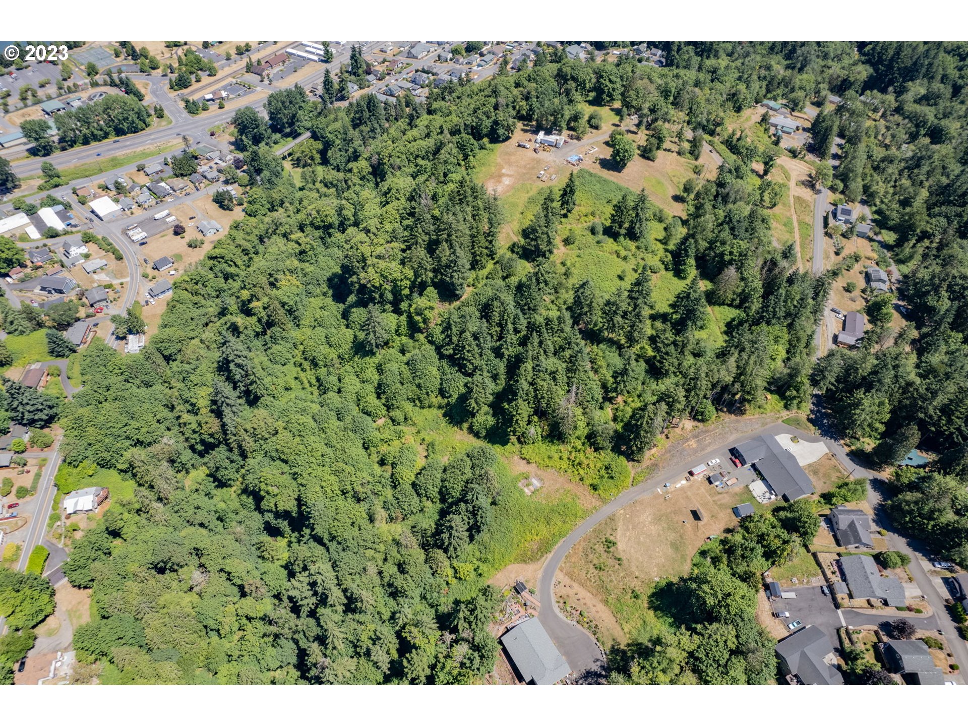 Debast Road Rainier, OR 97048 - Photo 15 of 16 an aerial view of a house with a yard