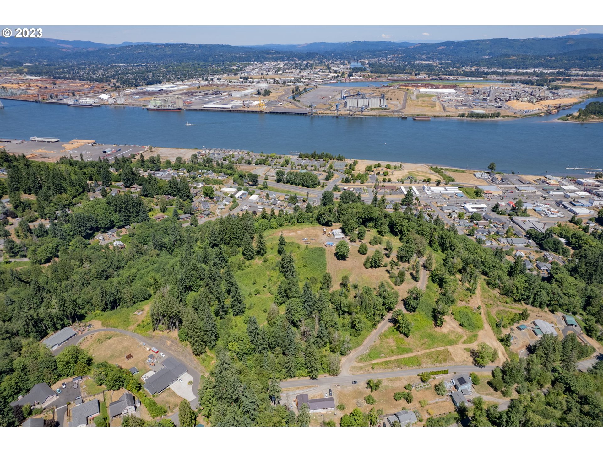 Debast Road Rainier, OR 97048 - Photo 4 of 16 view of city and ocean