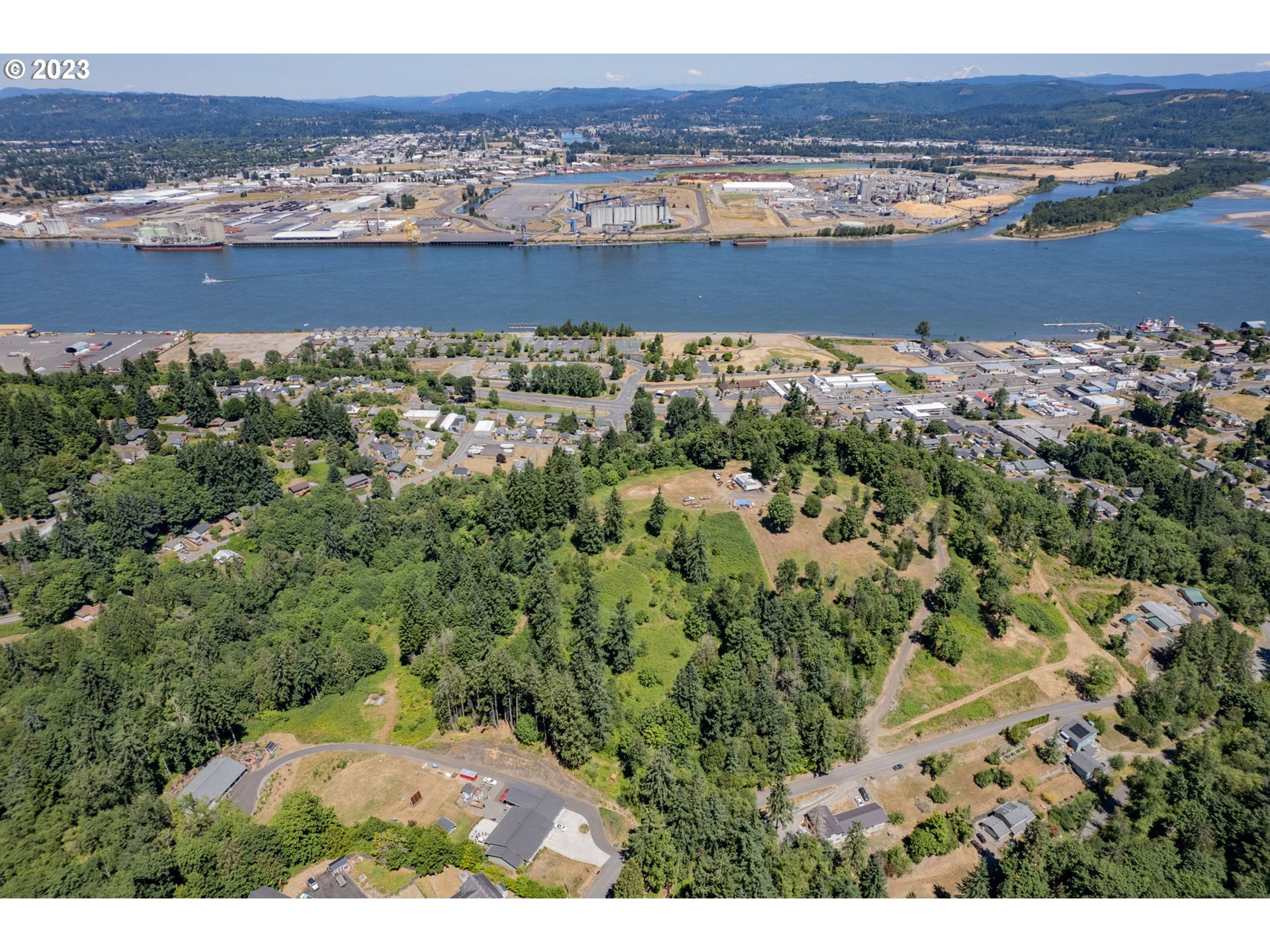 Debast Road Rainier, OR 97048 - Photo 5 of 16 an aerial view of a house with a yard