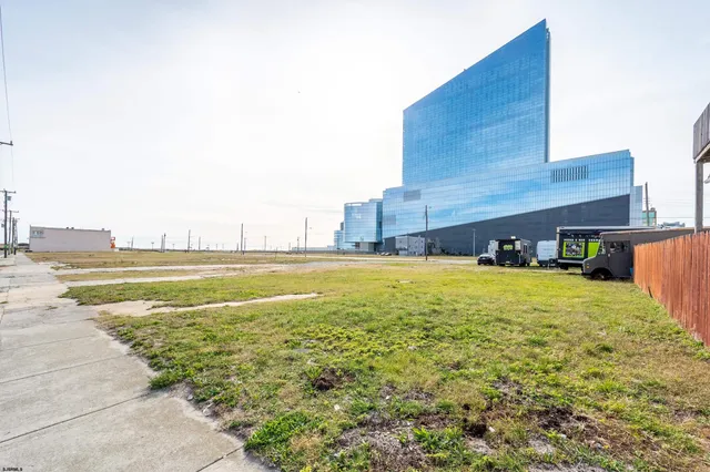 a view of an outdoor space and swimming pool