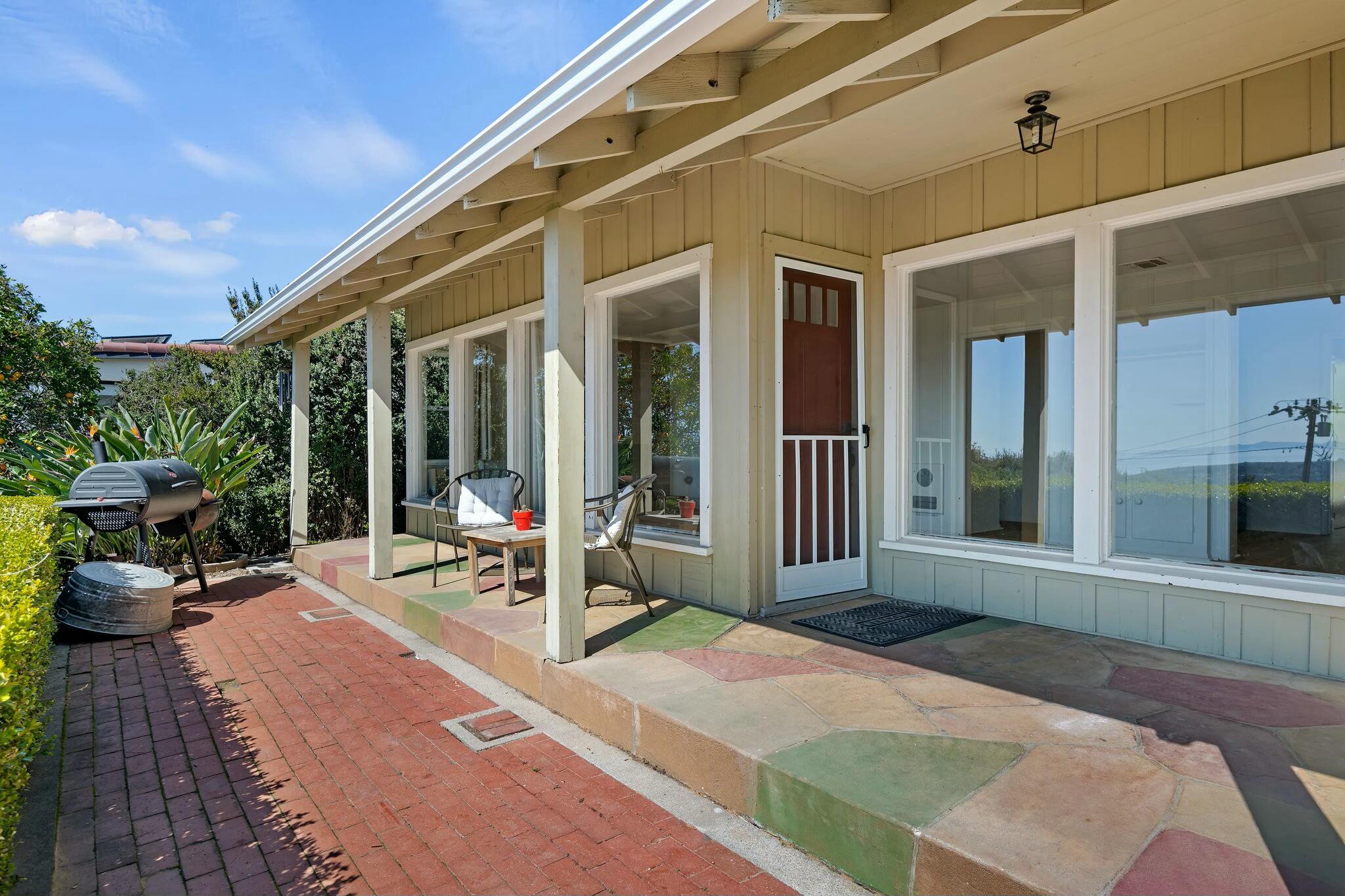 2986 Kenmore Place Santa Barbara, CA 93105 - Photo 25 of 49 a front view of a house with a patio