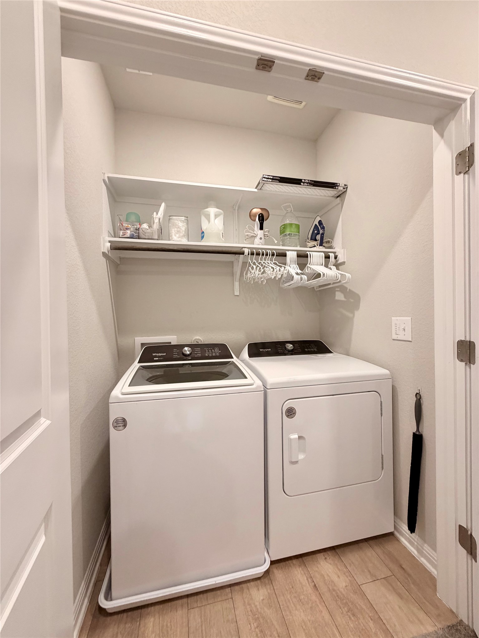 9015 Cattle Baron Path, Unit 1803 Austin, TX 78747 - Photo 19 of 23 Laundry closet