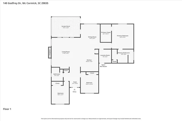 $379,000 | 140 Godfrey Drive, Unit 135B, McCormick, SC 29835