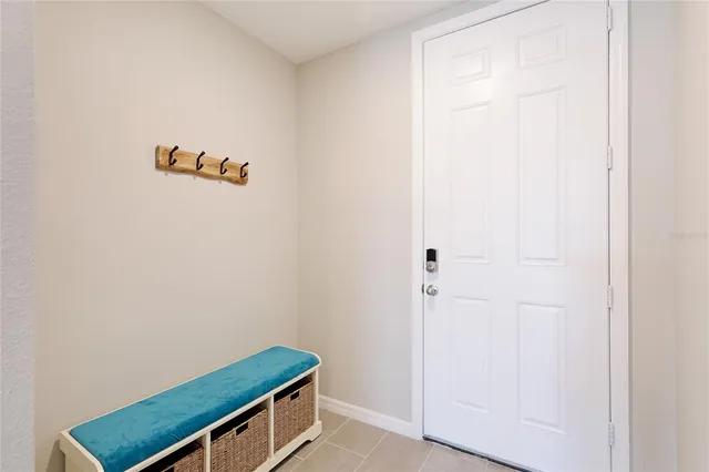 a view of room with hallway