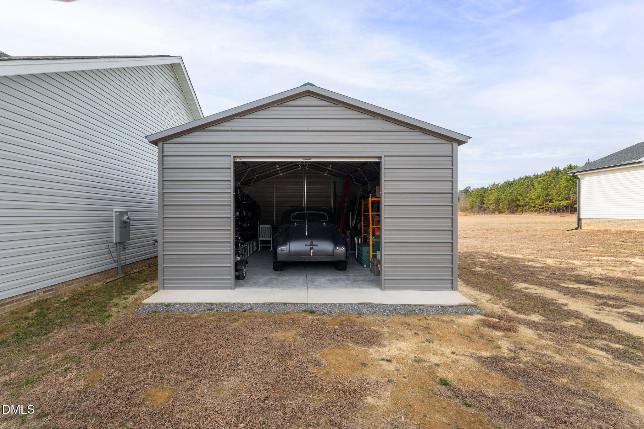 6056 Old Smithfield Road Spring Hope, NC 27882 - Photo 7 of 39 Shed w/ Concrete Pad
