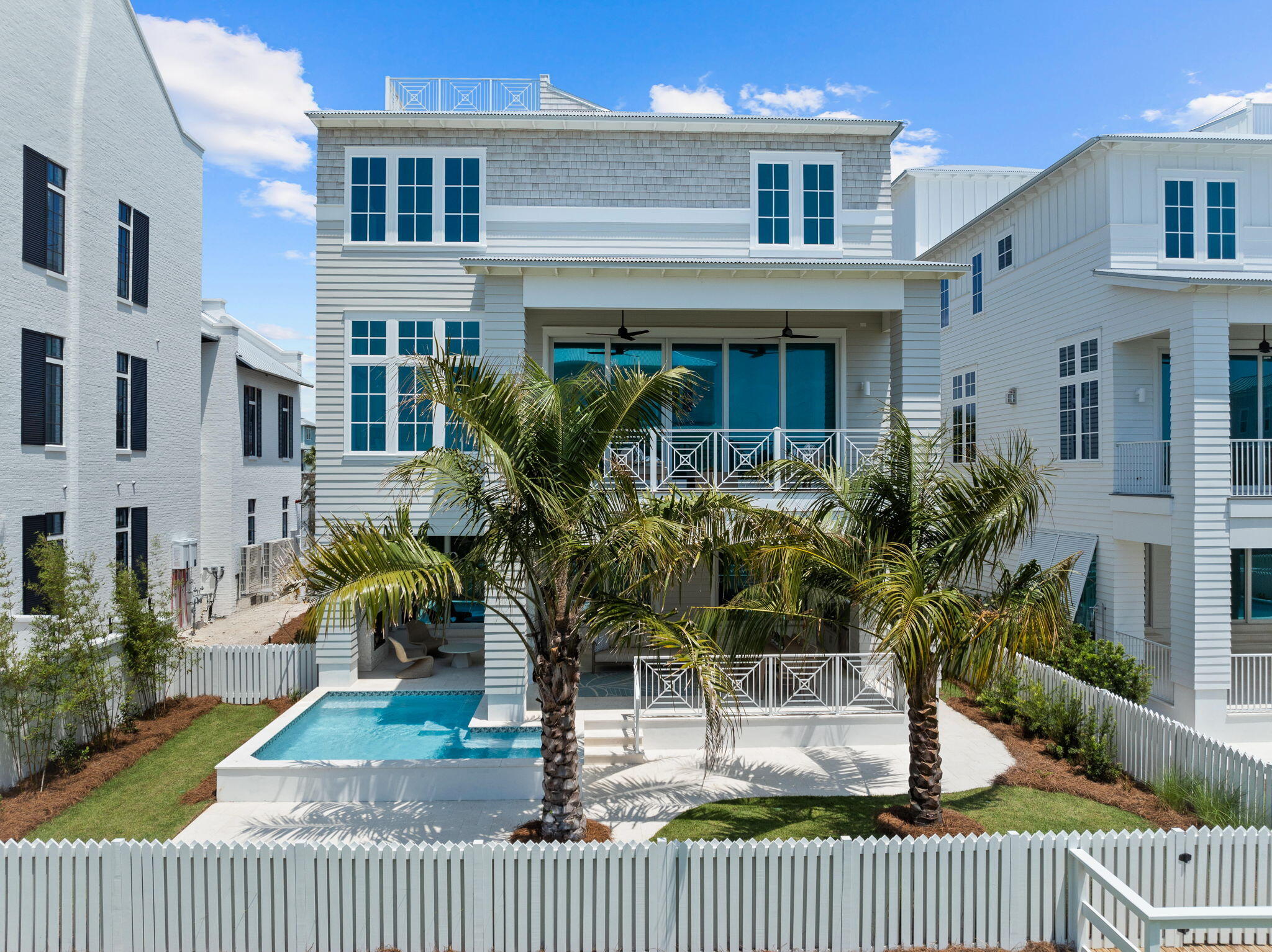 55 Pompano Street Inlet Beach, FL 32461 - Photo 107 of 122 a view of a house with a porch