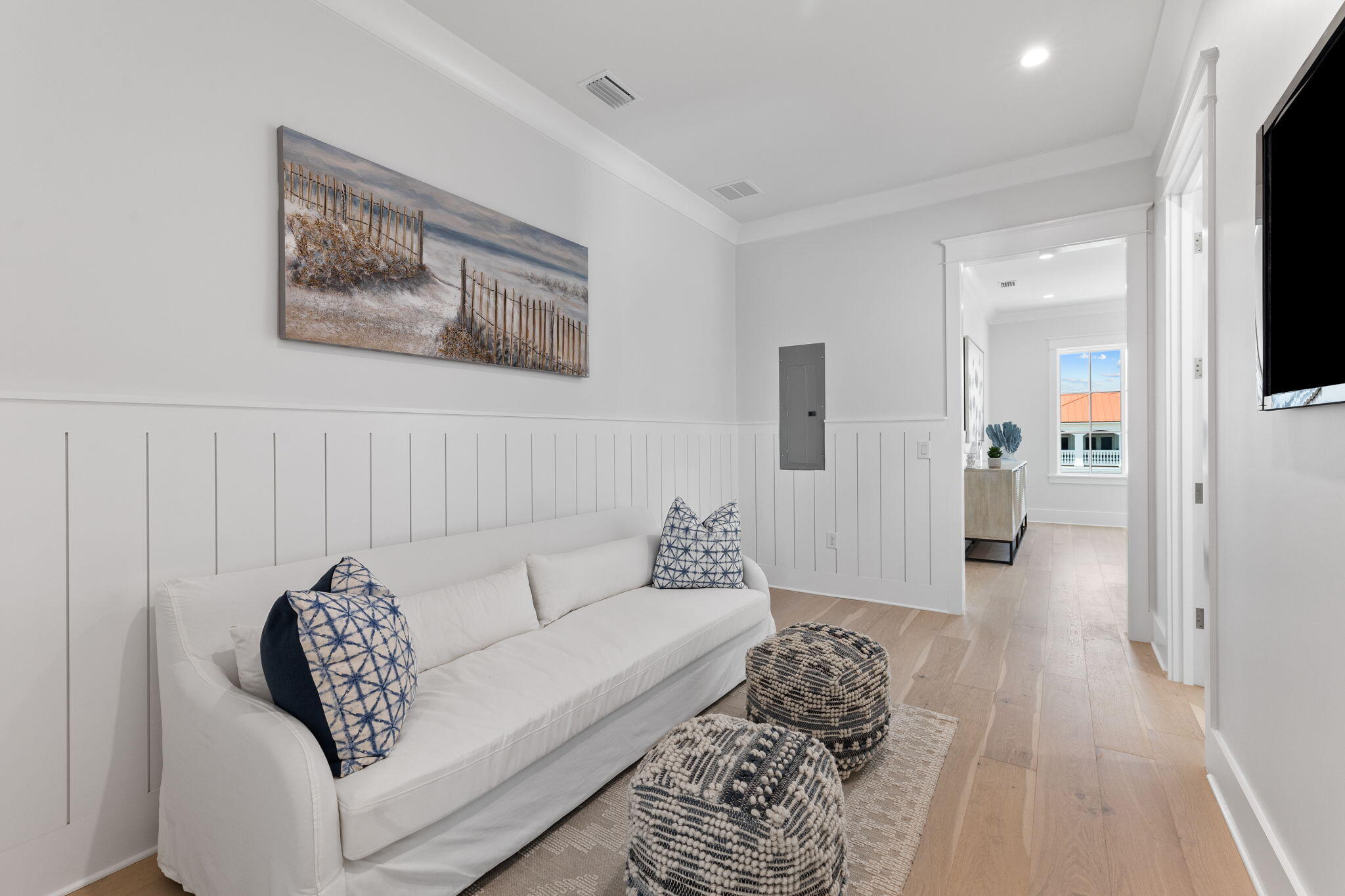 55 Pompano Street Inlet Beach, FL 32461 - Photo 62 of 122 a living room with furniture and a rug