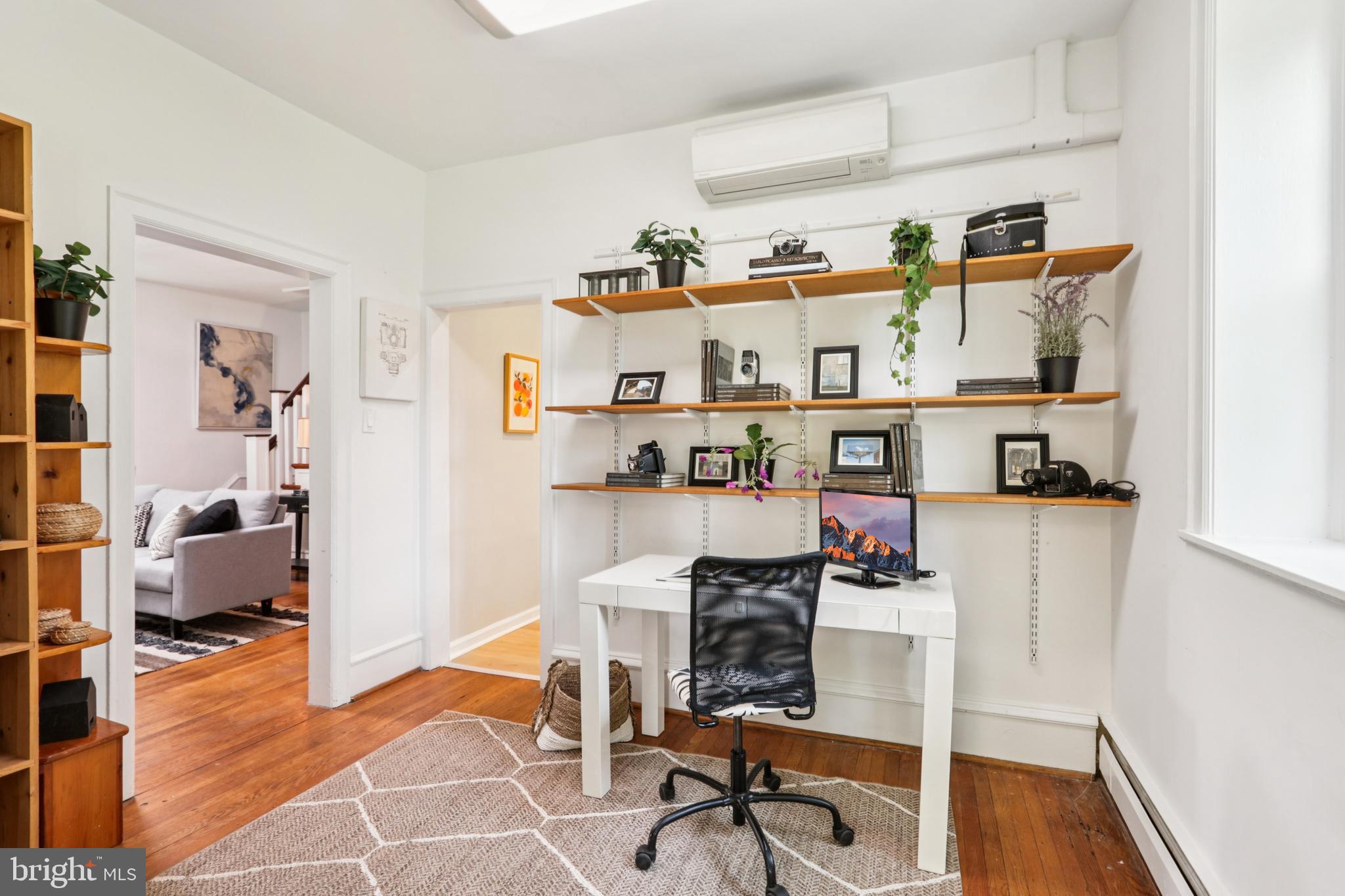 1523 Susquehanna Road Rydal, PA 19046 - Photo 29 of 69 a workspace with furniture and wooden floor