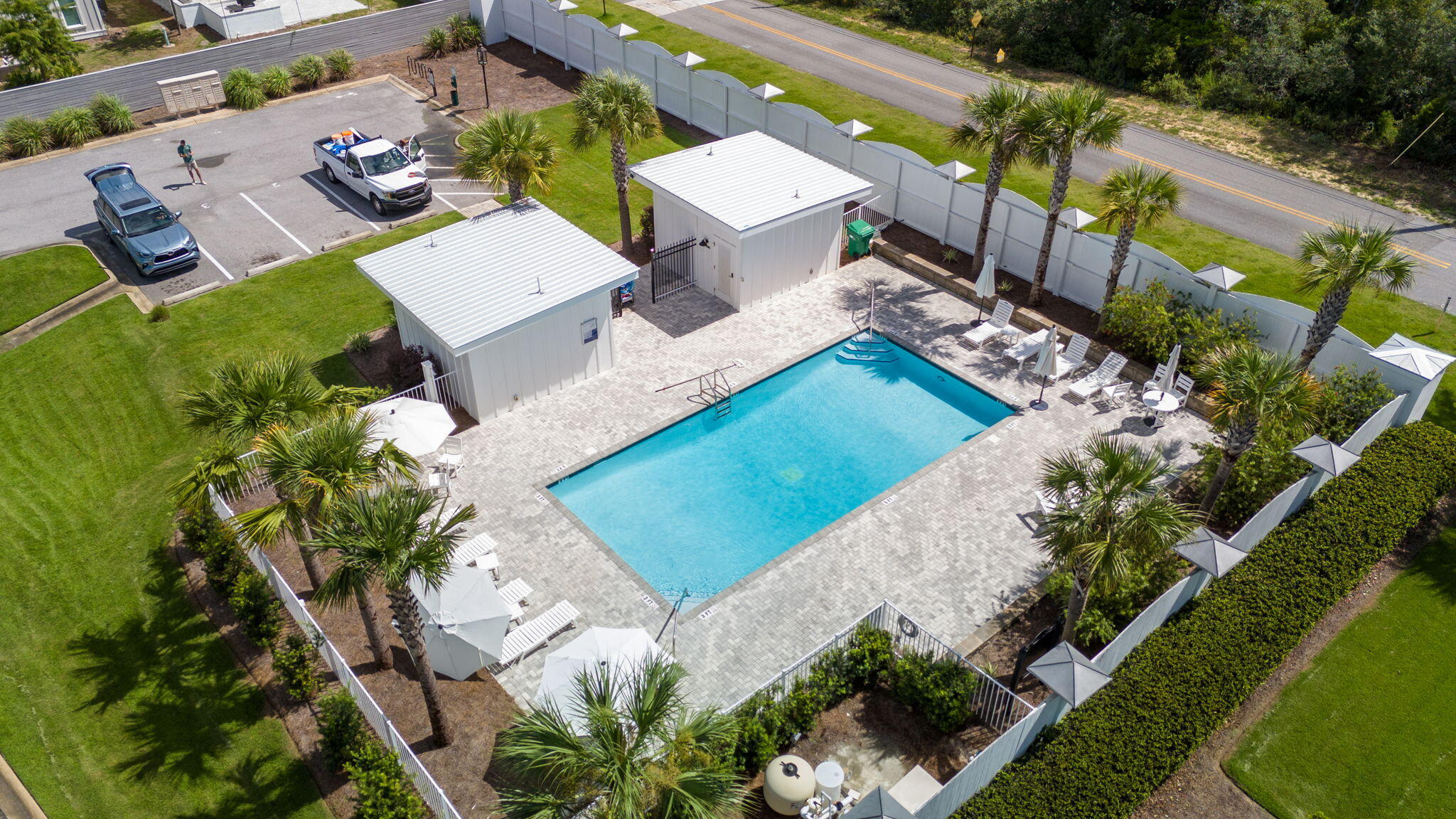 178 Valdare Ln Inlet Beach Inlet Beach, FL 32461 - Photo 14 of 58 an aerial view of a house with a garden